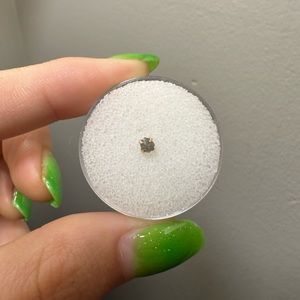 14k Yellow Gold Raw Diamond Bound by Love Threadless End